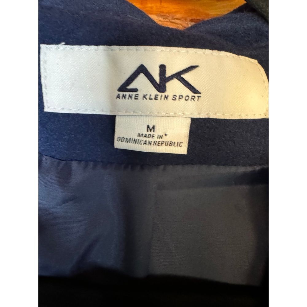 Anne Klein Sport‎ Wool Blend Lined Hooded Jacket Size Medium - Picture 6 of 7